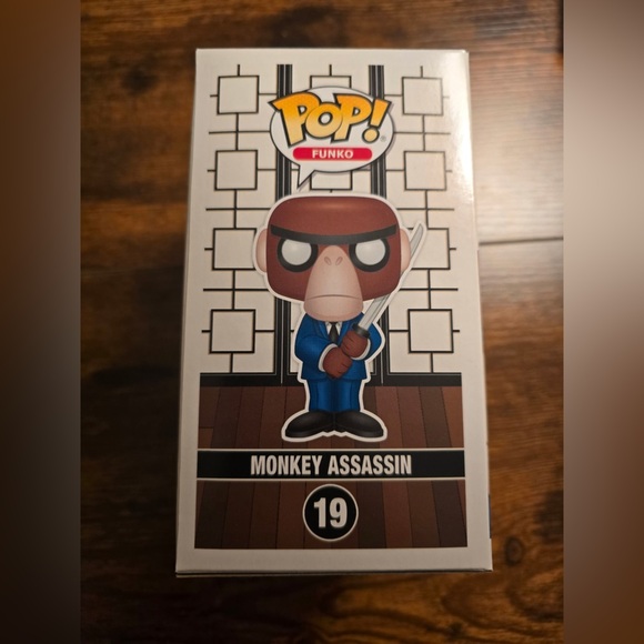 Funko Pop! Vinyl: Spastik Plastik Monkey Assassin - Funko (Exclusive) #19 blood - Picture 4 of 4